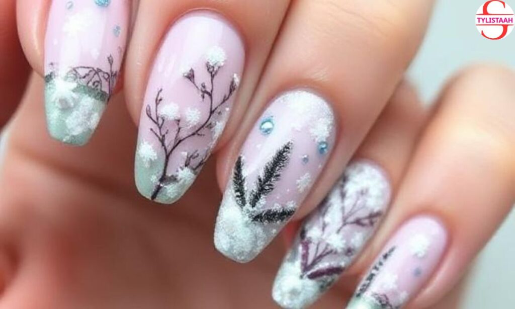Winter Wonderland Acrylic & Gel Nail Ideas