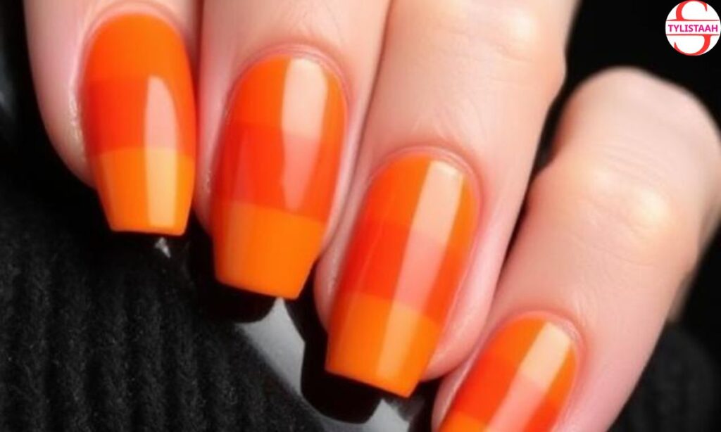 burnt-orange-candy-corn-nails