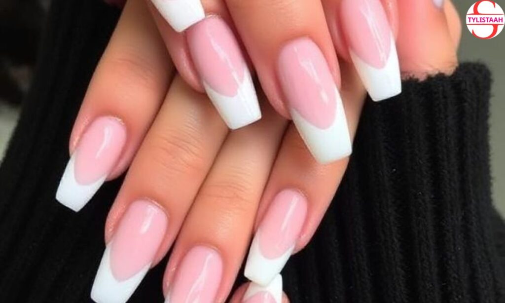 classy-ghost-french-tip-nails