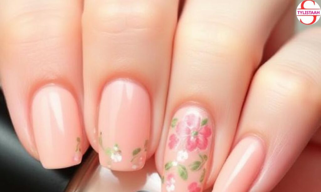creamy-peachy-nail-art