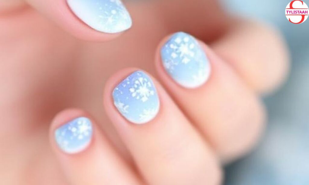 easy-ombre-snow-nail-design