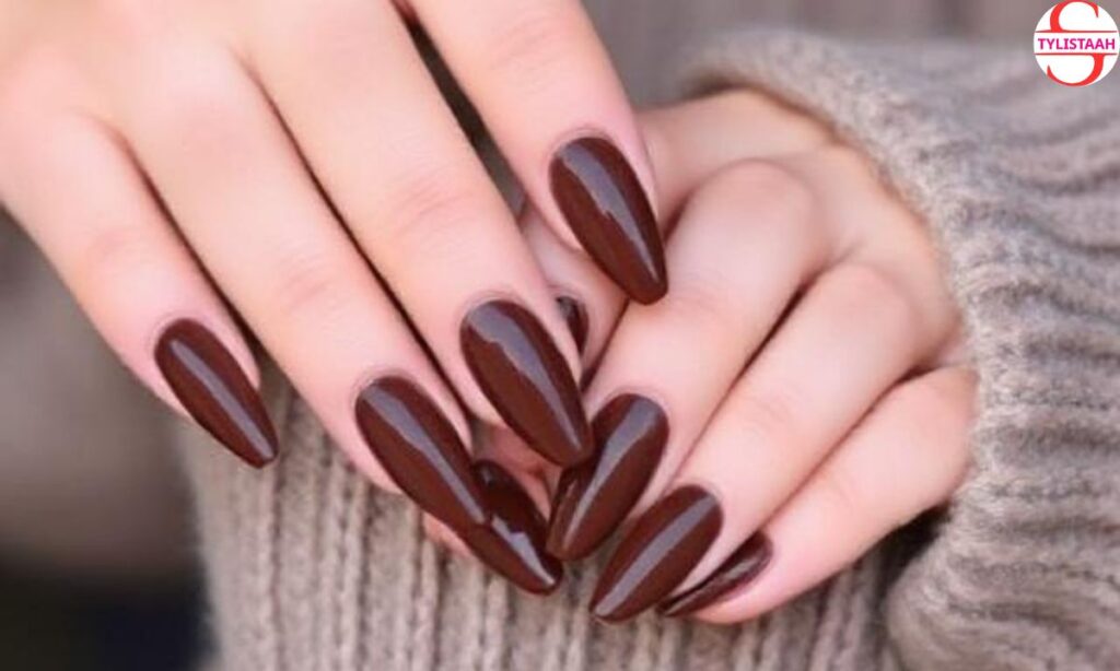 hailey-bieber-chocolate-glazed-brown-nails