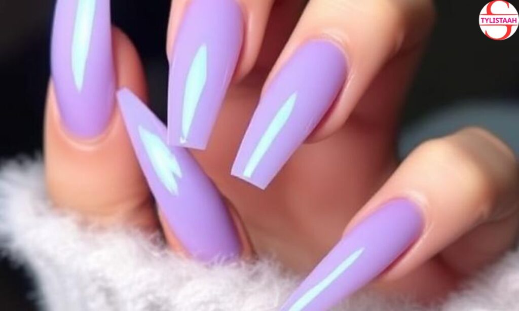 lilac-chrome-long-nails