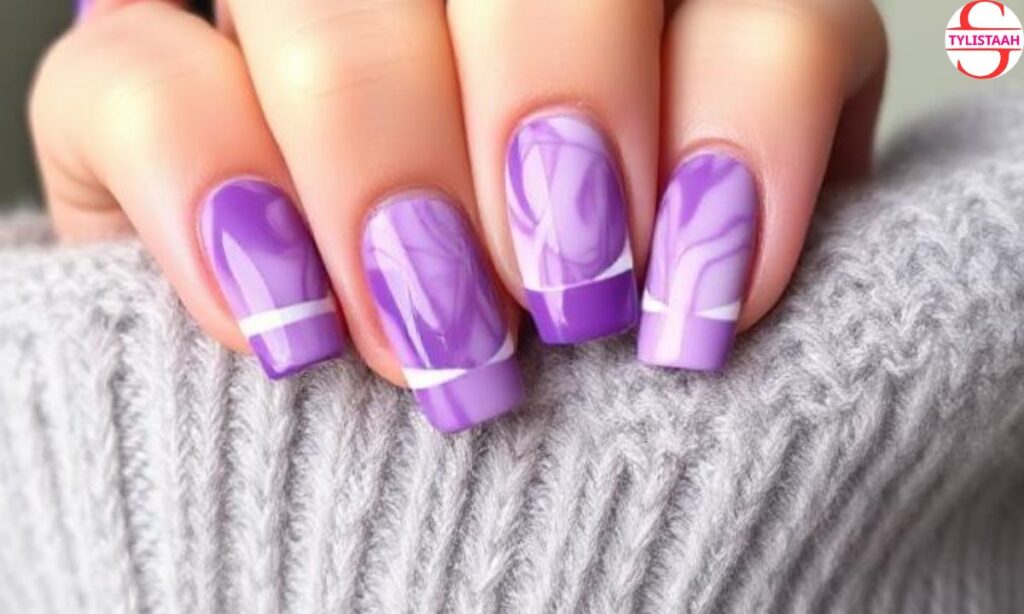 marbled-purple-french-nails