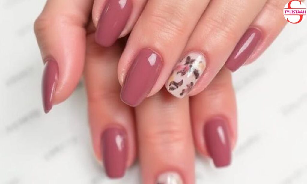 old-mauve-fall-nail-design