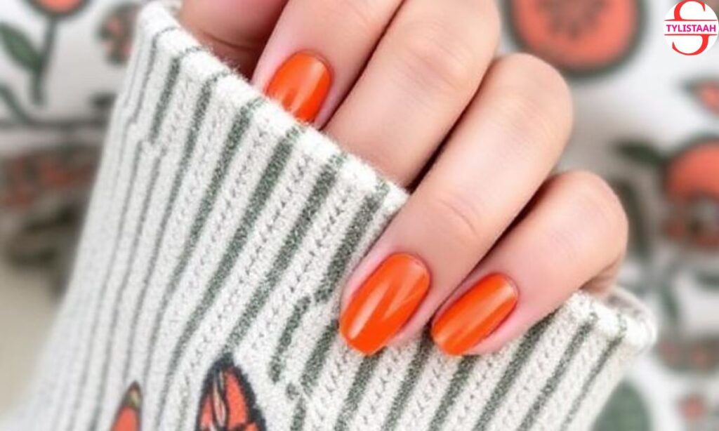 orange-nails-with-moroccan-vibes