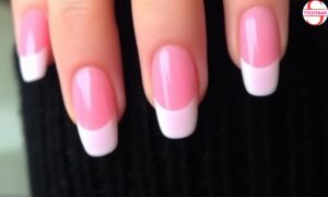 pink-french-tip-nails