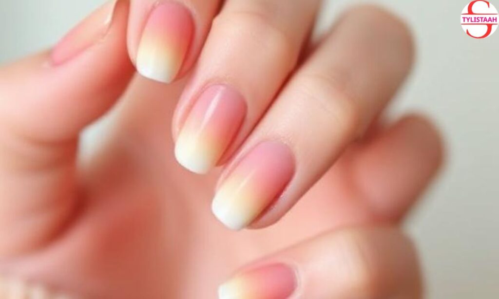 simple-autumn-gradient-nails