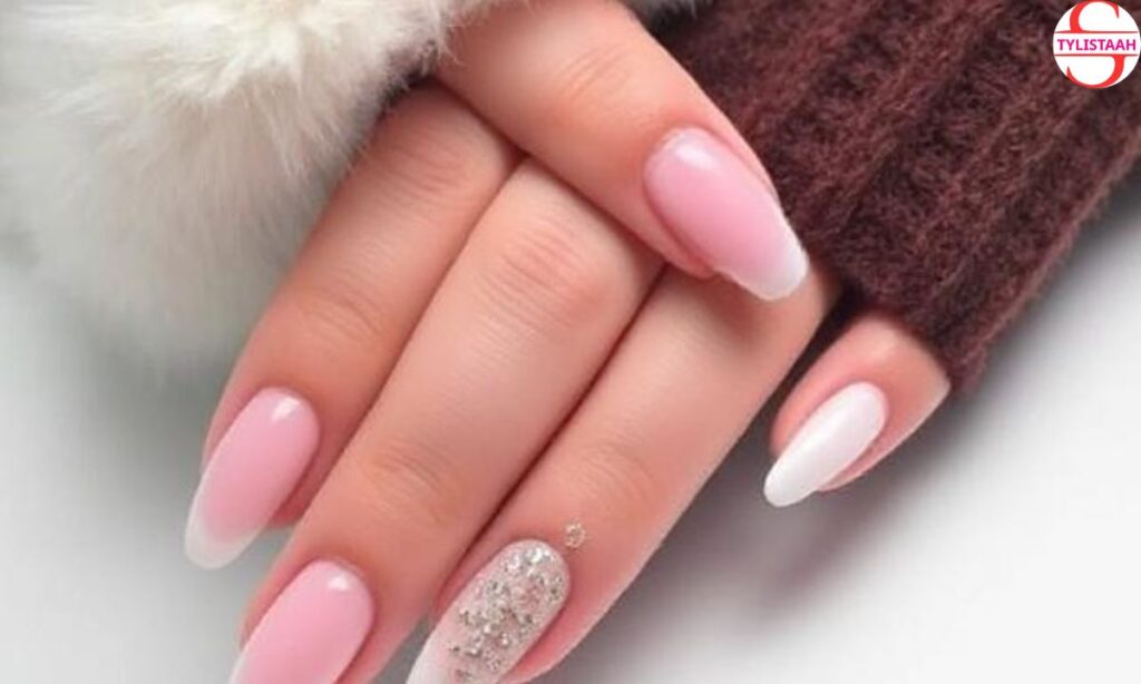  French Classy Winter Nails