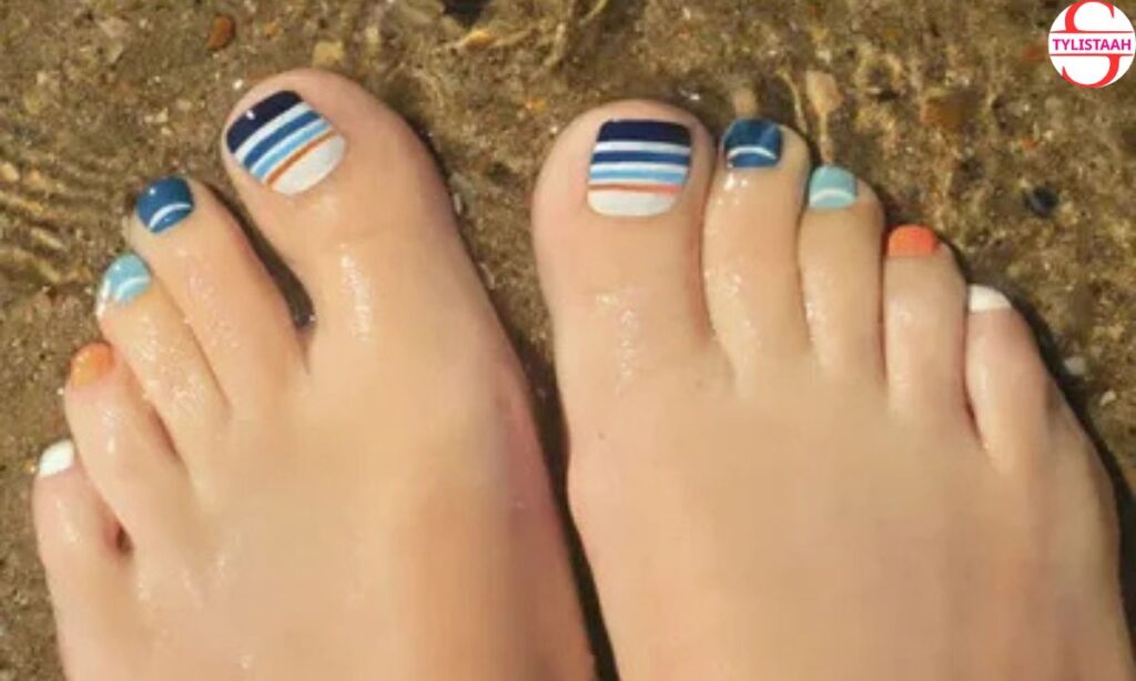 Summer nail designs for feet